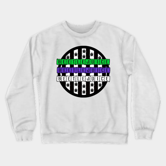 Beetlejuice Beetles Crewneck Sweatshirt by Specialstace83